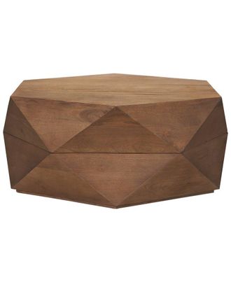 Mercana Arreto Hexagonal Hinged Coffee Table