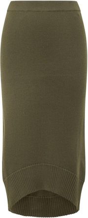 Victoria Beckham Midi Skirts - Dames - Kokerrokken - Groen - S - Rokken