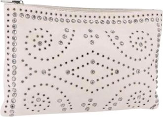 Prada Pre-owned Vintage Clutch - Dames - Vintage Clutch - Wit - ONE Size - Vintage