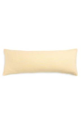 Kassatex Seersucker Lumbar Pillow in Yellow at Nordstrom Rack