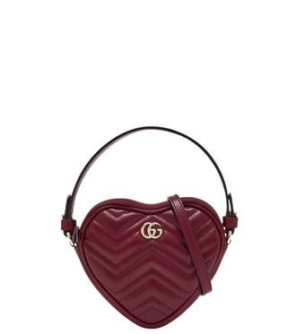 Gucci Red GG Marmont Mini Crossbody Bag