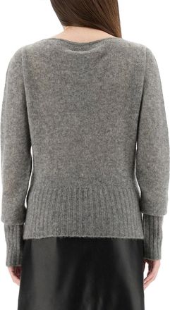 Tom Ford Cashmere Silk Blend Sweater - Gray