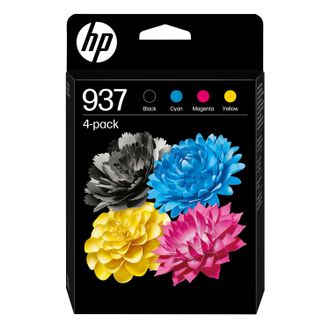 OEM Hp Paquete De 4 Cartuchos De Tinta Original 937 Cmyk