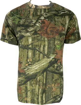 Generic Mens Jungle Print Camouflage Short Sleeve T-Shirt or Vest Camo Hunting Regular and Plus Size Top