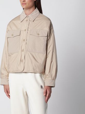 Max Mara Almond reversible cropped jacket