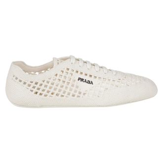 Prada Sneakers, female, Beige, Size: 10 US Collapse Sneakers