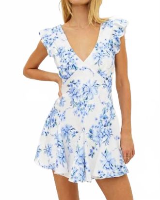 Beach Riot Lennie Dress In Blushing Blooms