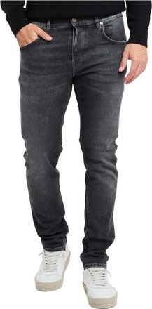 Pantaloni Torino Breckbeat Jeans - Heren - Slim Fit Jeans - Zwart - W32 - Katoen - Jeans