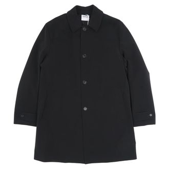 Aspesi Single-Breasted Coats, male, Black, Size: XL Perfetto Coat