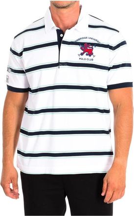 La Martina Polo Shirt met Korte Mouwen - Heren - Polos - Wit - S - Katoen - Tops