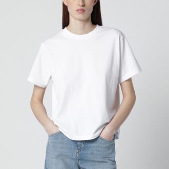 Dunst White cotton T-shirt
