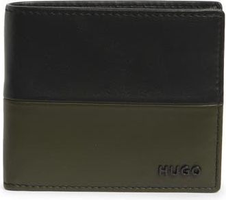 BOSS Mett Leather Bifold Wallet in Black at Nordstrom Rack