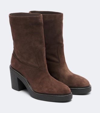 Aquazzura Botines Valley de ante