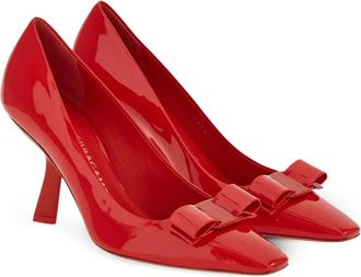 Ferragamo Vara Bow Pump - Red