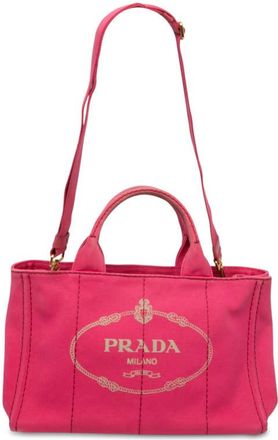 Prada Pre-owned Prada Canvas Canapa Logo Tote Ladies R5ZHI86JQ10MXYCU