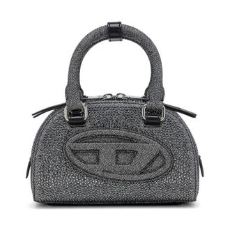 Diesel Dames, Tassen, Grijs, Maat: ONE Size Poliester
