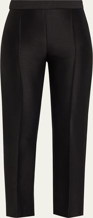 Adam Lippes Mika Cropped Straight-Leg Pants