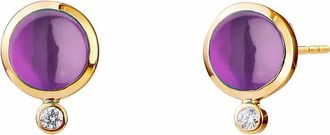 Syna Cirra Mini Studs in Amethyst at Nordstrom, Size Small