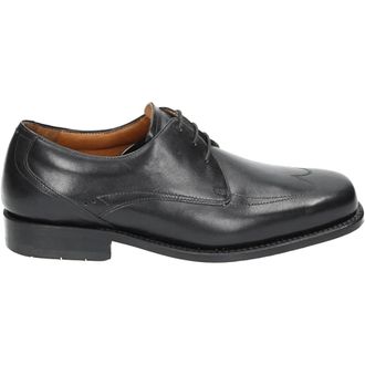 Van Bommel Zakelijke lage leren schoen zwart - Heren - Nette schoenen - Zwart - 38 EU - Leer - Schoenen