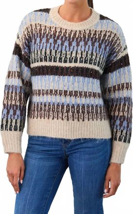 FDJ Addison Apr&egrave;s-Ski Jacquard Sweater In Winter Intarsia