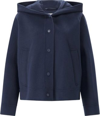 Max Mara Hoodies - Dames - Hoodies - Blauw - 2XL - Hoodies & sweatvesten