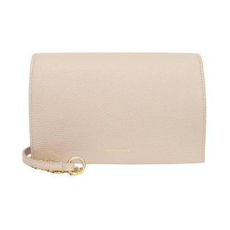 Coccinelle Cross Body Bags, female, Pink, ONE SIZE, Leather Womens Shoulder Bag with Front Logo