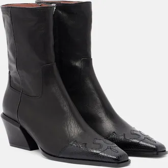PARIS TEXAS Bettina leather cowboy boots
