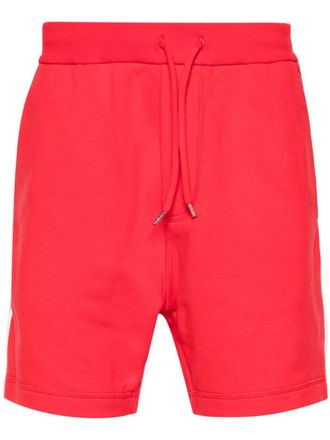 Dsquared2 Trainingsshorts met logoband - Rood