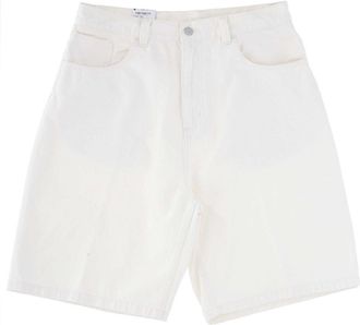 Carhartt Work in Progress Logo-patch Knee-length Denim Shorts