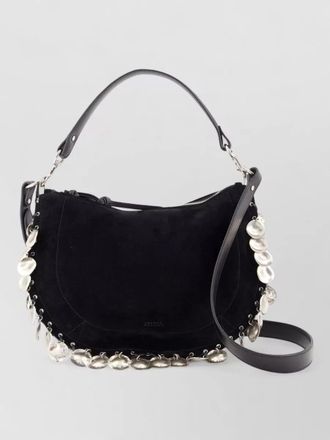 Isabel Marant oskan soft zip leather shoulder bag