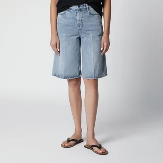 Toteme Bermuda in denim True Vintage