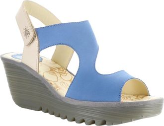FLY London Yoxa Suede Sandal