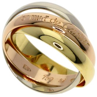 Cartier Trinity Yellow Gold (18K) Pink Gold (18K) White Gold (18K) Band Ring (Pre-Owned)