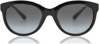 Coach HC8297U L1149 50028G Womens Sunglasses Black Size 52