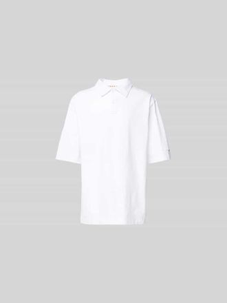 Marni Relaxed Fit Poloshirt aus Baumwolle in Weiss, Gr&ouml;&szlig;e 46