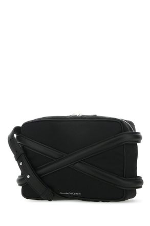 Alexander McQueen Black Borse A Tracolla Bag