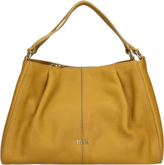 Alviero Martini 1A Classe Leren Tote Bag - Dames - Shoppers - Geel - ONE Size - Leer - Tassen
