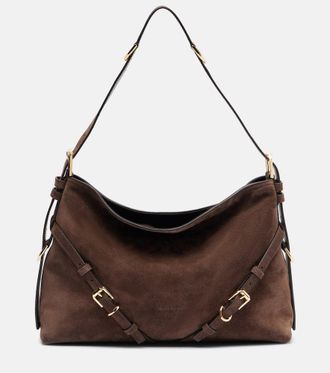 Givenchy Voyou Medium suede shoulder bag
