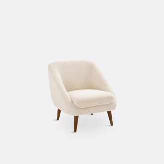 La Redoute Interieurs Fauteuil boucl&eacute;, S&eacute;m&eacute;on