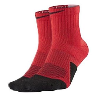 Nike Air Elite Basketball Socks Red Black SX5594-657
