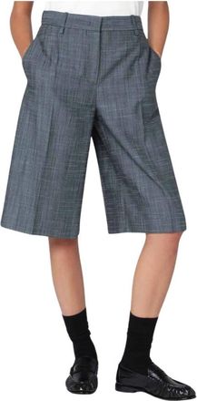 Jil Sander Bermuda Shorts - Dames - Korte Broeken - Grijs - M - Korte Broeken
