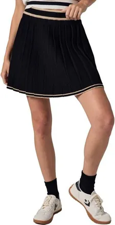 Alp N Rock Josie Pleated Miniskrt in Black at Nordstrom, Size X-Small