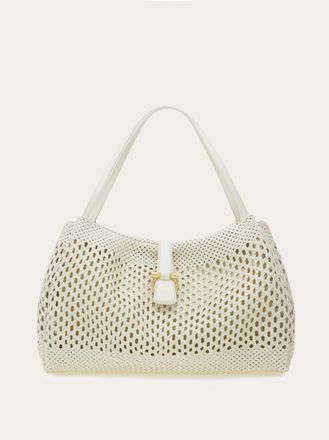 Ferragamo Women Ferragamo Mia tote bag (L) White