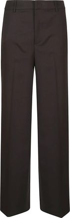 Pantaloni Torino Lorenza Stretch Wool Straight-Leg Pants