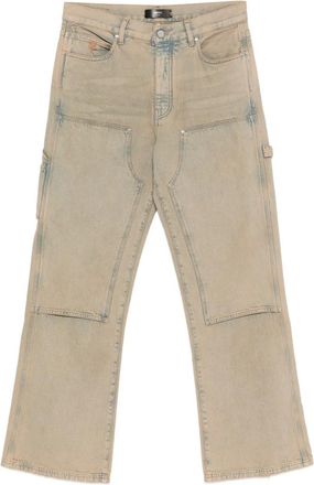 Amiri Carpenter denim jeans met meerdere zakken - Beige