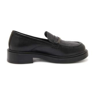 Emanuelle Vee Loafers, female, Black, 3 UK, Kim Loafer Black Heel 3.5cm