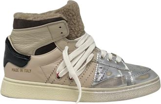Hidnander Cage Dual Polar Fleece Sneakers - Dames - Sneakers - Grijs - 39 EU - Leer - Schoenen