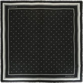 Givenchy 4G Cashmere & Silk-Blend Shawl