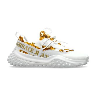 Versace Jeans Couture Sneakers, male, White, Size: 10 US Barocco Patterned Sneakers