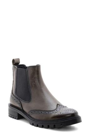 Ara Tulip Wingtip Chelsea Boot in Forest at Nordstrom, Size 7